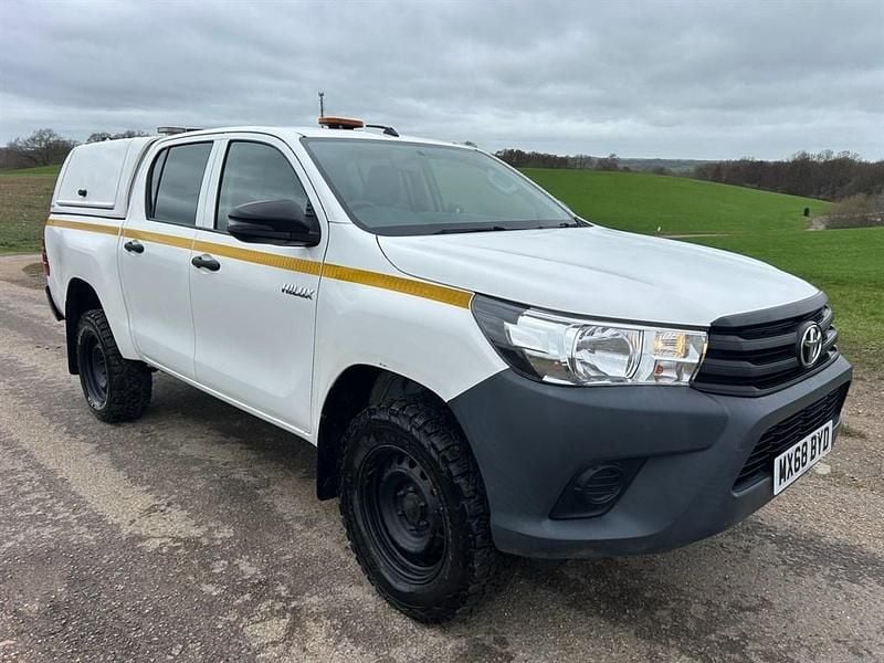 Used Toyota HiLux Active 2018 White Pickup