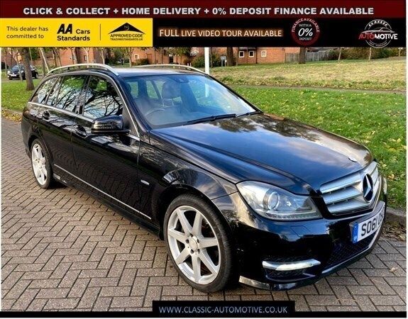 Black Used 2011 Mercedes C250 Estate | £6,495 (A bit pricey) - Image 1/1