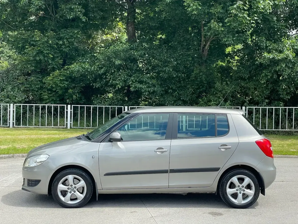 Used Skoda Fabia SE 105 HP (77 kW) 2010 Beige Hatchback