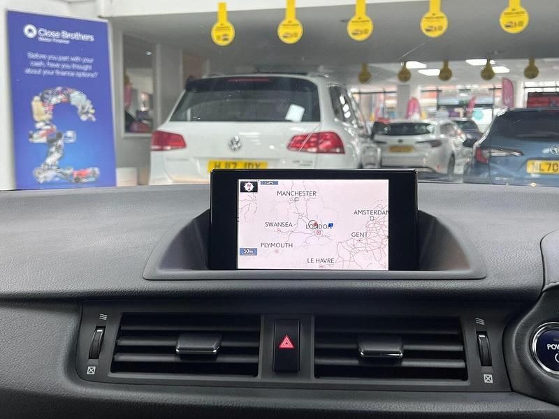 Used Lexus CT200h Sport Line 2018 Blue/black Hatchback