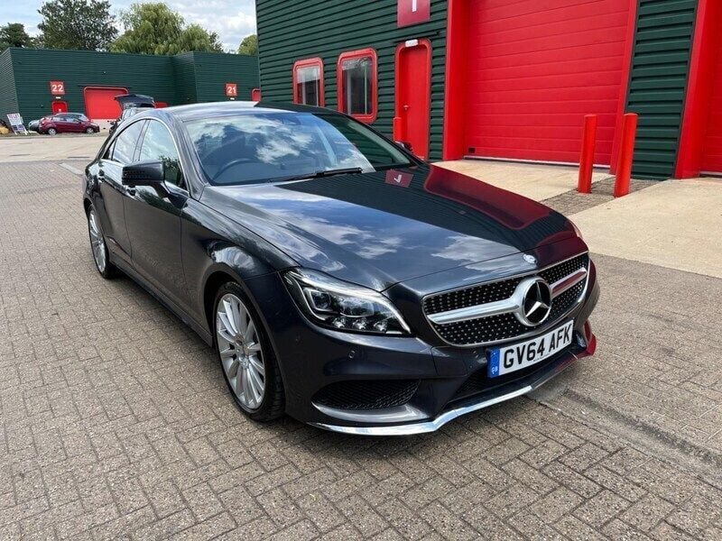 Grey Used 2015 Mercedes CLS350 AMG line Coupe | £14,990 (A bit pricey) - Image 1/2