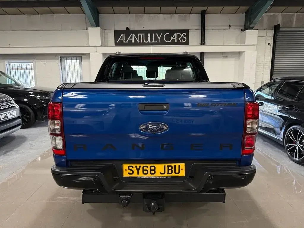 Used Ford Ranger Wildtrack 200 HP (147 kW) 2018 Blue Pickup