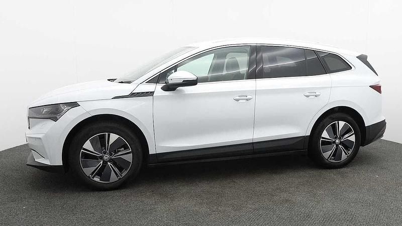 Used Skoda Enyaq iV 210 kW (286 HP) 2024 Moon white metallic SUV