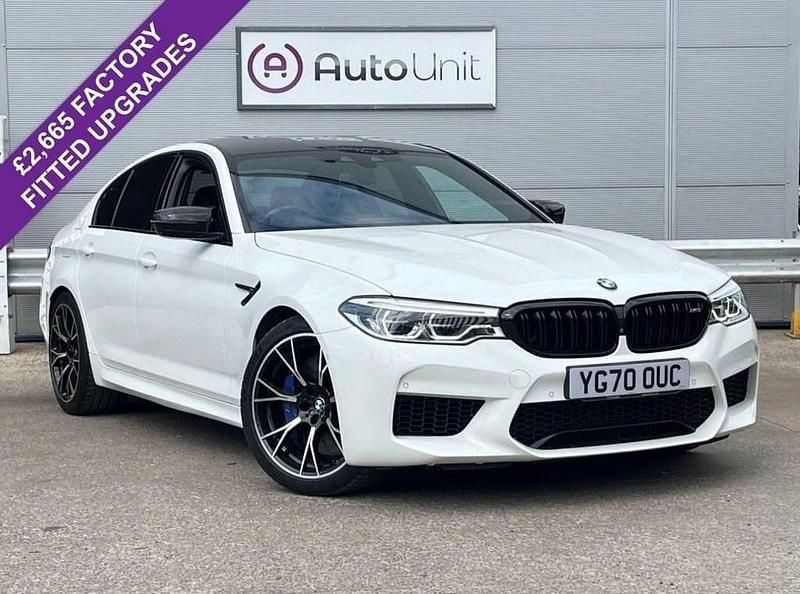 Used BMW M5 Competition Edition 625 HP (459 kW) 2019 White Sedan