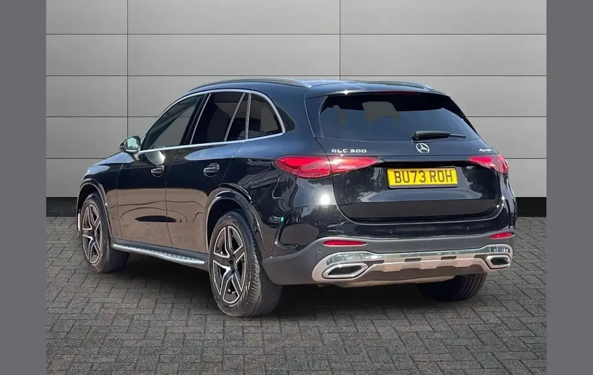 Used Mercedes GLC300 AMG line 277 HP (203 kW) 2023 Black SUV