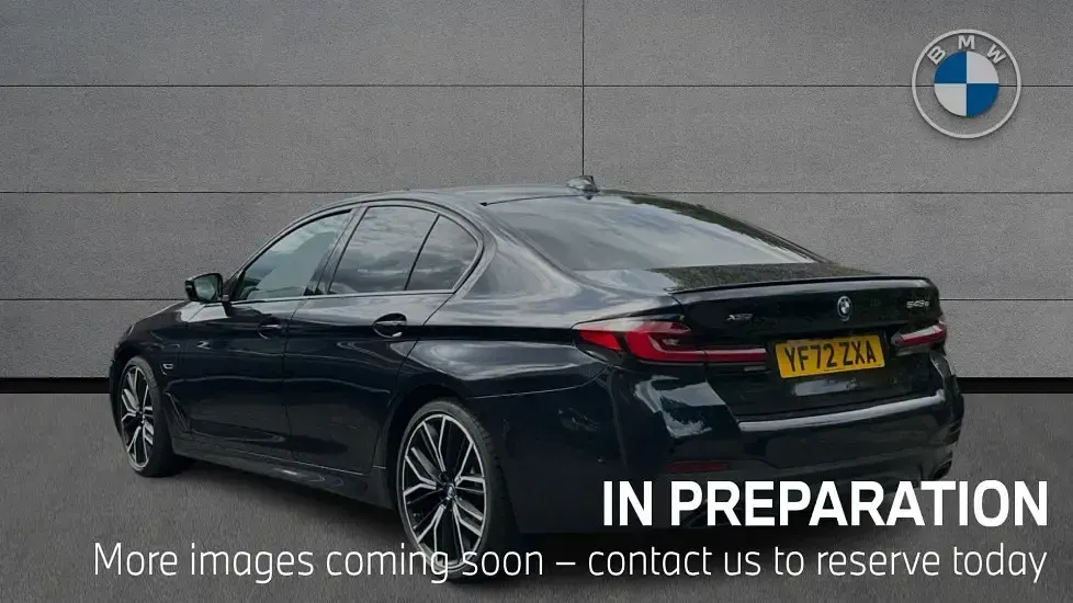 Used BMW 545e M Sport 389 HP (286 kW) 2022 Black Sedan