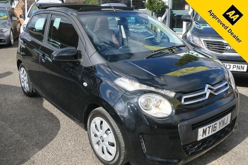 Black Used 2016 Citroën C1 Feel Hatchback | £4,695 (Expensive) - Image 1/2