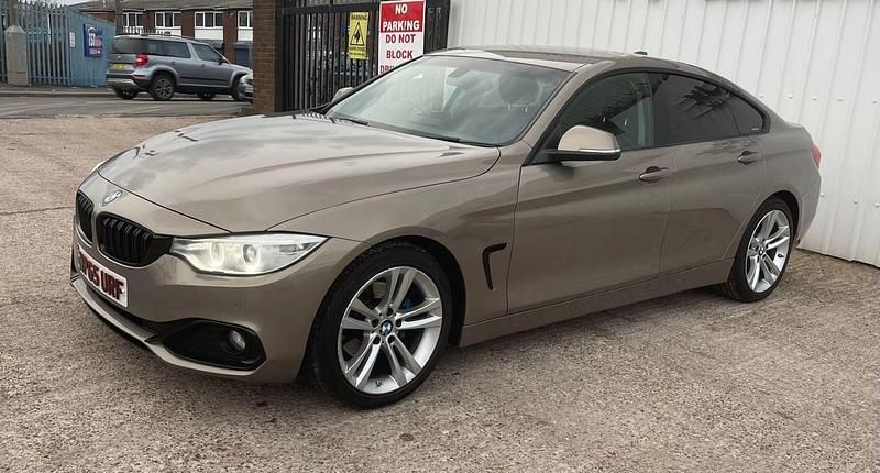 Used BMW 420 Sport Line 2015 Beige Coupe