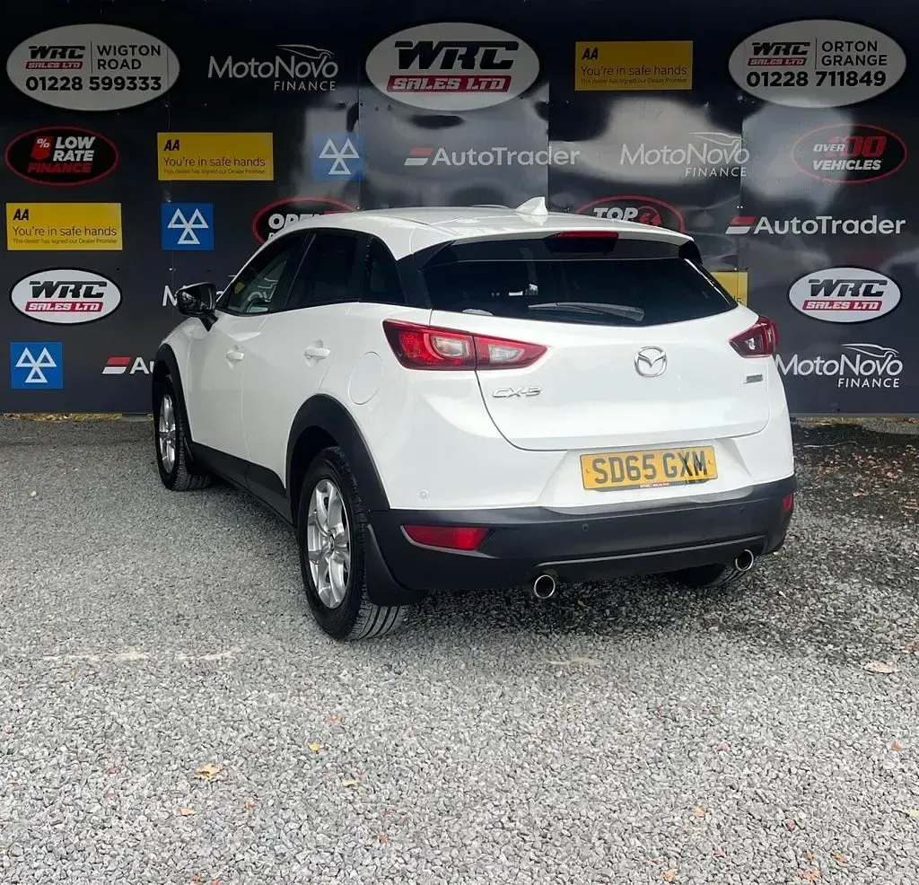 Used Mazda CX-3 121 HP (88 kW) 2015 White SUV
