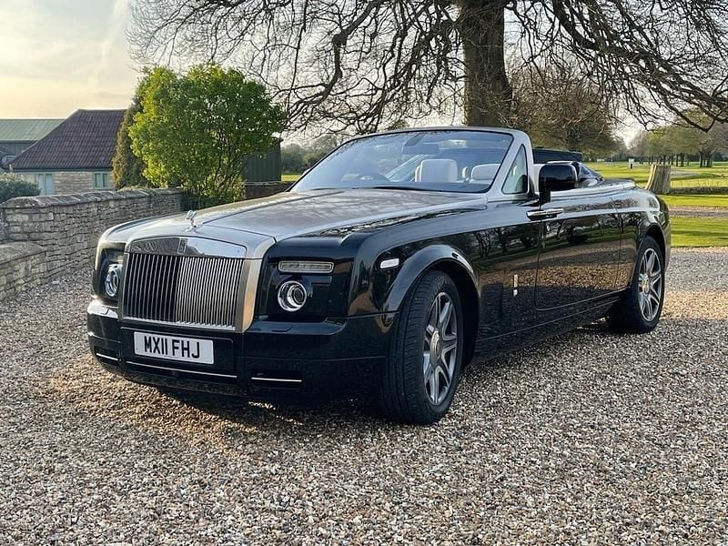 Black Used 2011 Rolls Royce Phantom Cabriolet | £204,994 (Fair price) - Image 1/4