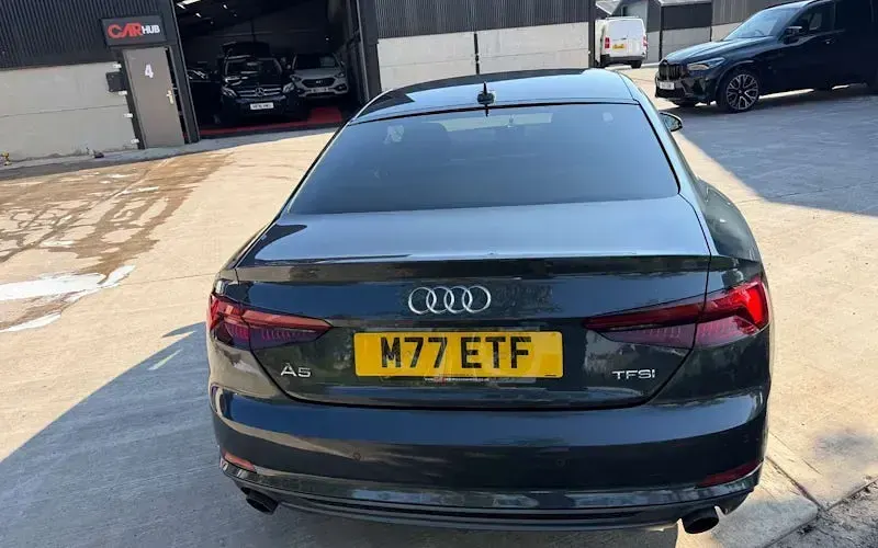 Used Audi A5 S-Line 190 HP (139 kW) 2018 Grey Coupe