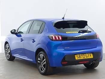 Used Peugeot 208 Allure+ 129 HP (94 kW) 2023 Blue Hatchback