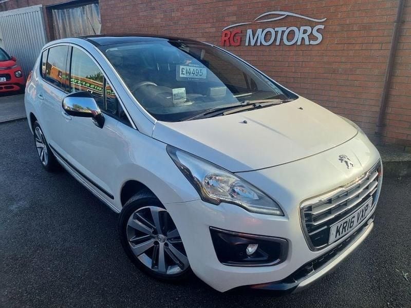 White Used 2016 Peugeot 3008 Allure Hatchback | £4,495 (Super price) - Image 1/4