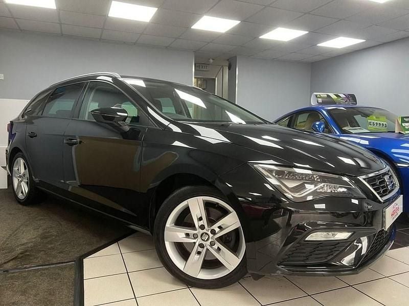 Used Seat Leon ST FR 180 HP (132 kW) 2017 Black Estate