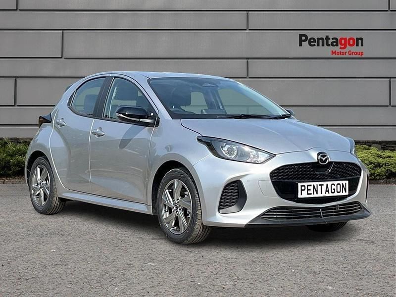 Stormy silver Used 2025 Mazda 2 Exclusive-Line Hatchback | £23,150 (Expensive) - Image 1/4