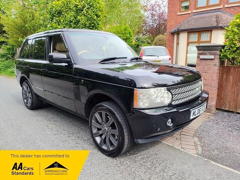 Black Used 2006 Land Rover Range Rover Vogue SUV | £3,490 (Fair price) - Image 1/4
