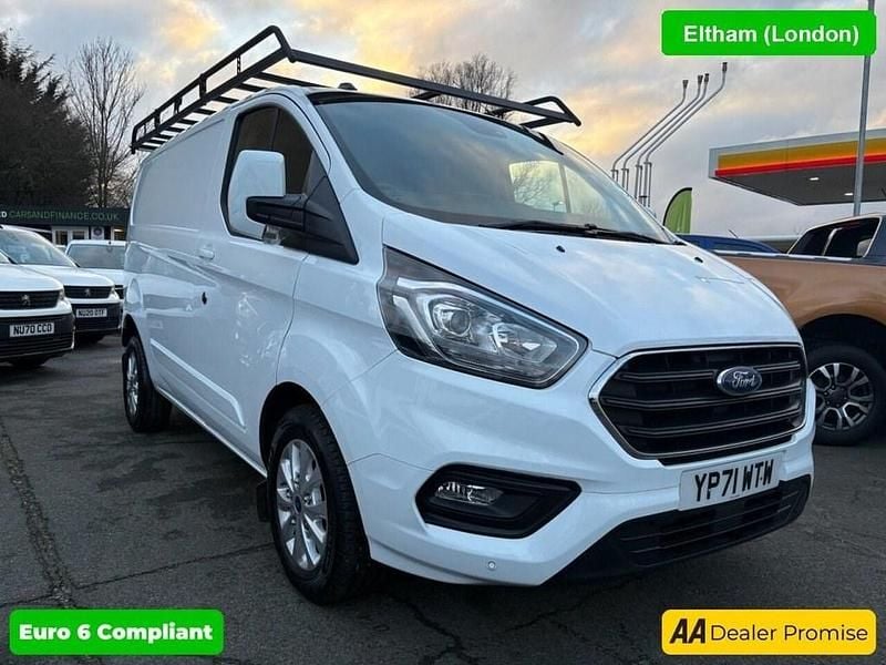 Used Ford Transit Custom Limited 130 HP (95 kW) 2021 White Van