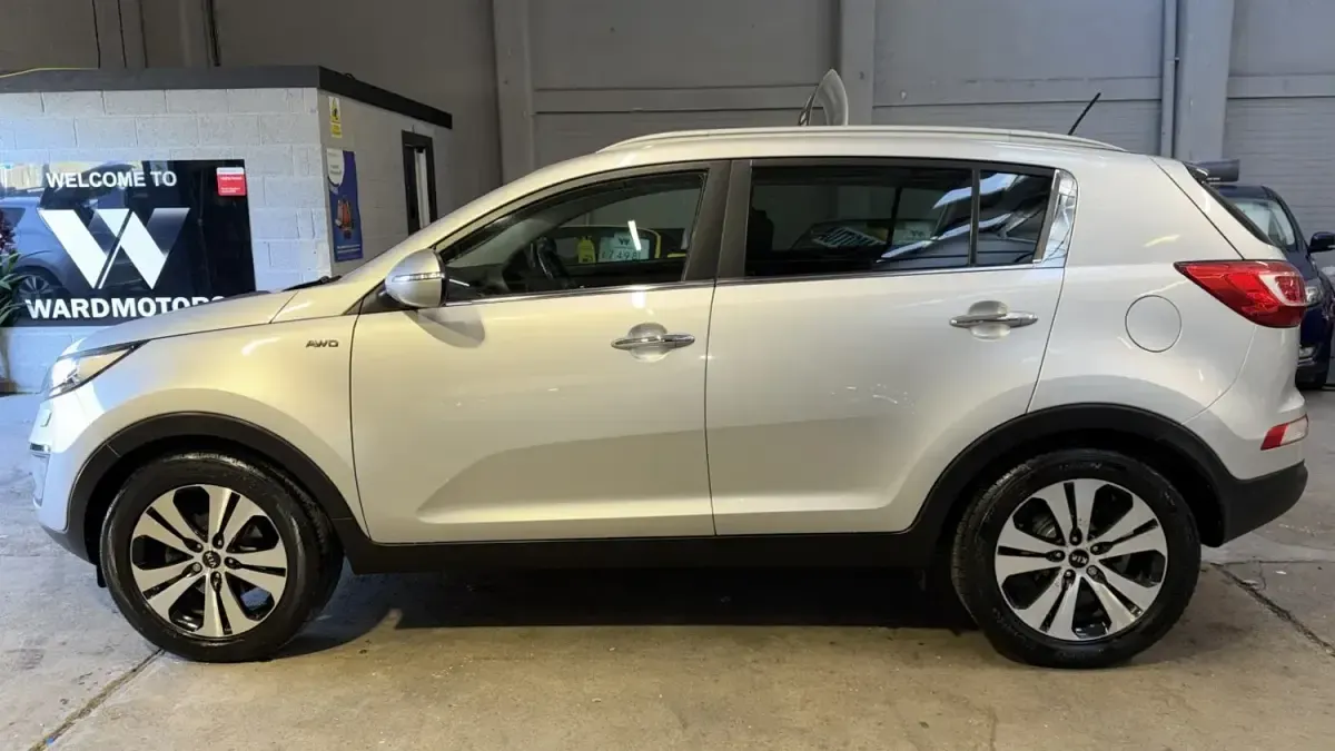 Begagnad Kia Sportage Silver 134 HK (98 kW) 2012 Silver SUV