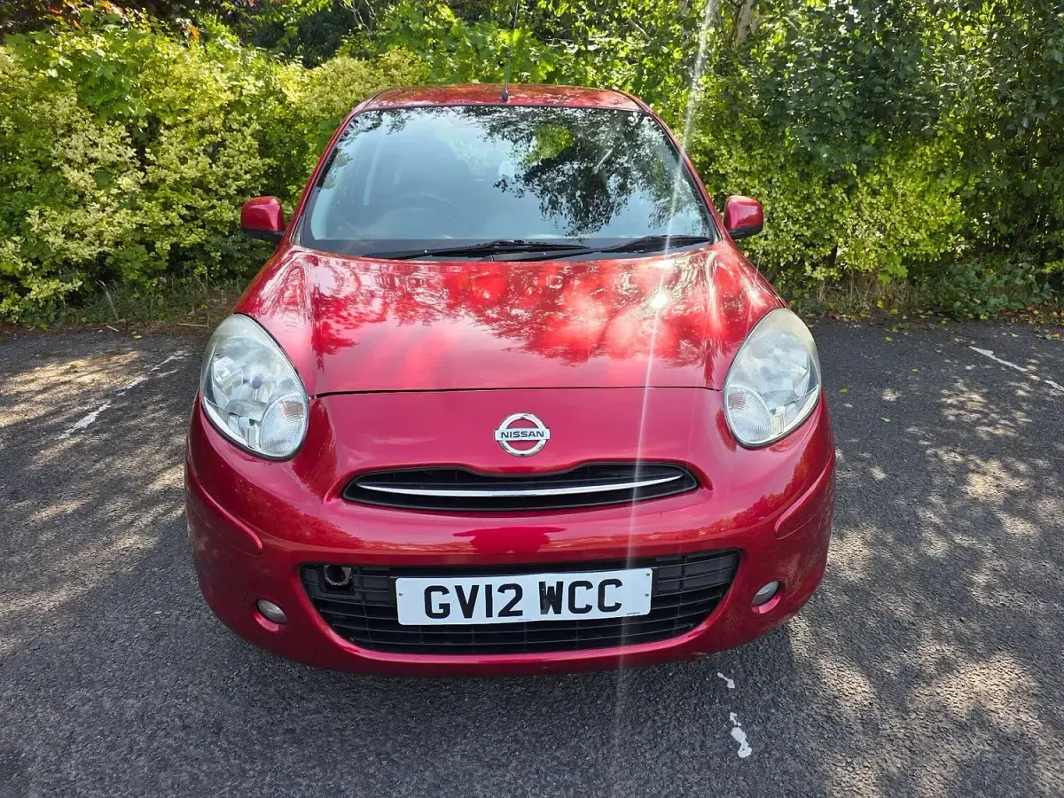 Used Nissan Micra Acenta 98 HP (72 kW) 2012 Red Hatchback