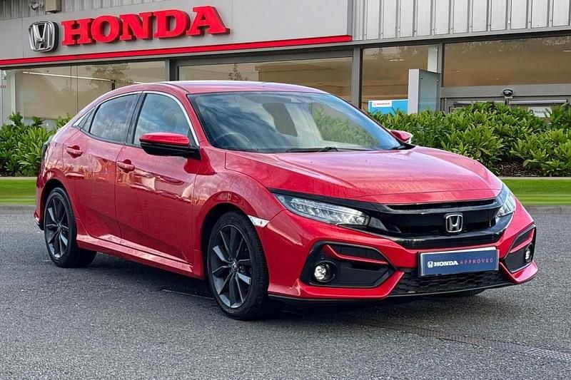 Used Honda Civic SR 126 HP (92 kW) 2022 Red Hatchback