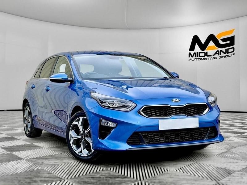 Used Kia Ceed 138 HP (101 kW) 2019 Blue Hatchback