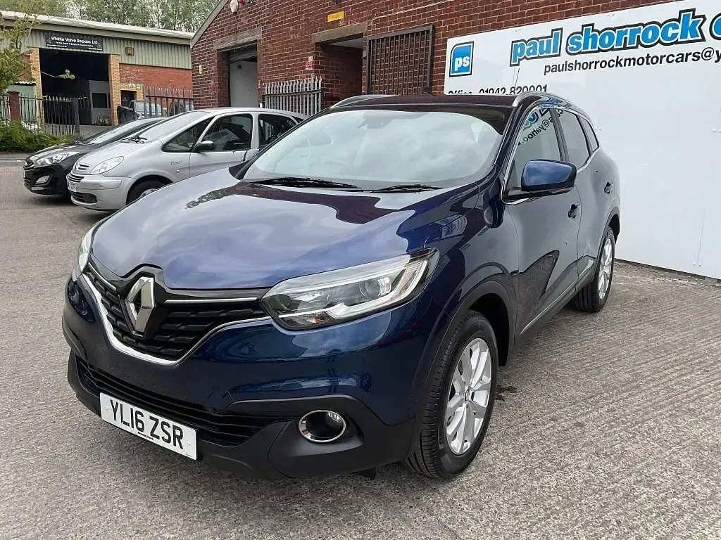 Gebraucht Renault Kadjar Dynamique 110 PS (80 kW) 2016 Blau SUV