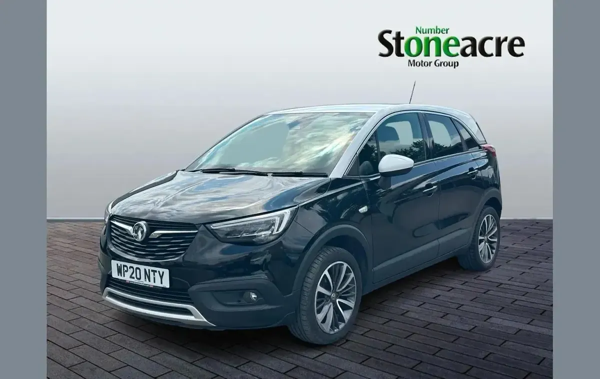 Used Vauxhall Crossland X Elite 128 HP (94 kW) 2020 Black SUV