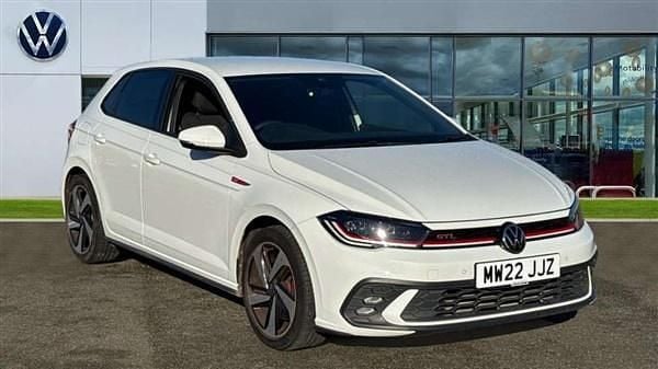 Pure white Used 2022 VW Polo GTI Hatchback | £20,600 (Fair price) - Image 1/4