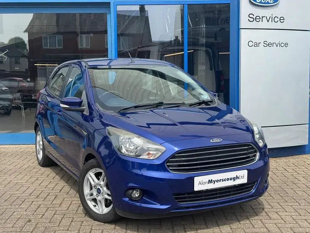 Used Ford Ka Plus Zetec 2018 Blue Hatchback