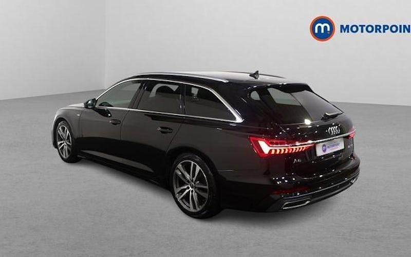 Used Audi A6 S-Line 204 HP (150 kW) 2021 Black Estate