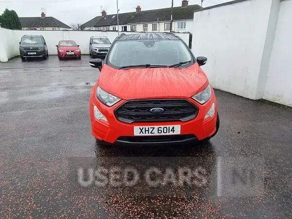 Used Ford Ecosport ST-Line 125 HP (91 kW) 2020 Red SUV