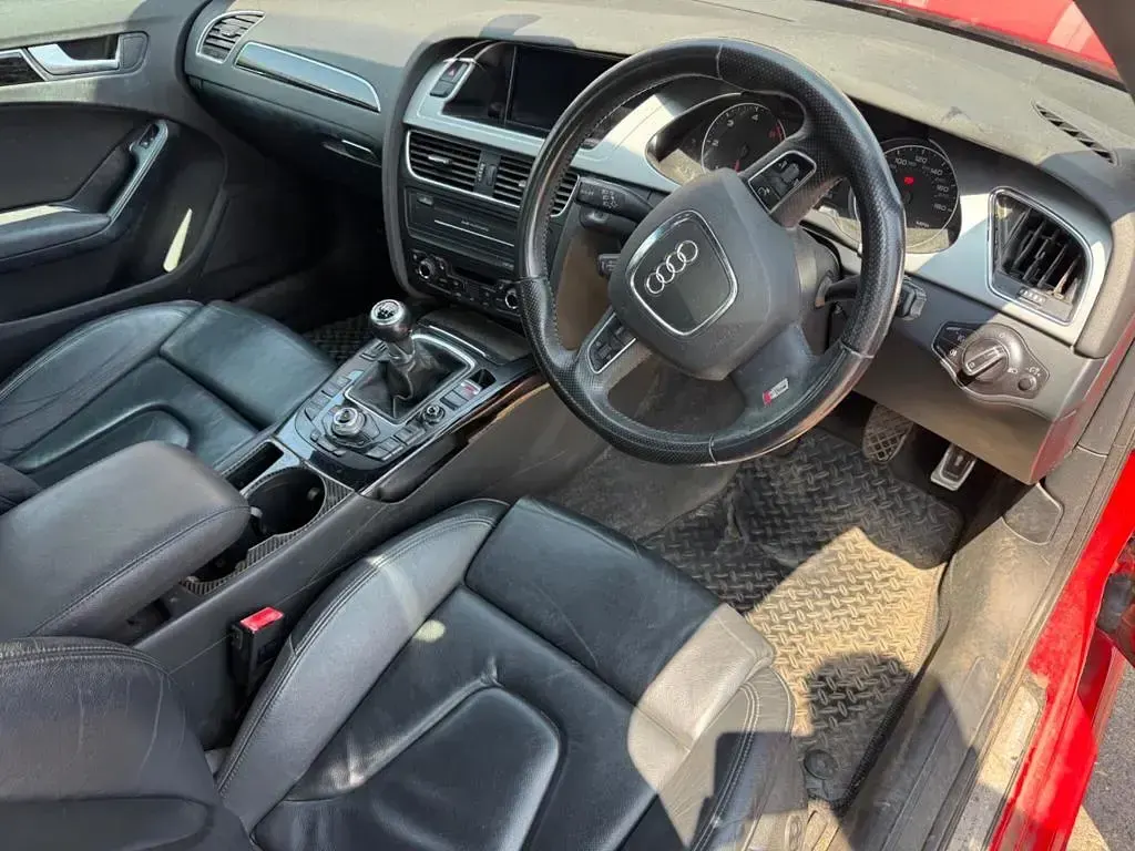 Used Audi A4 S-Line 2009 Red Sedan