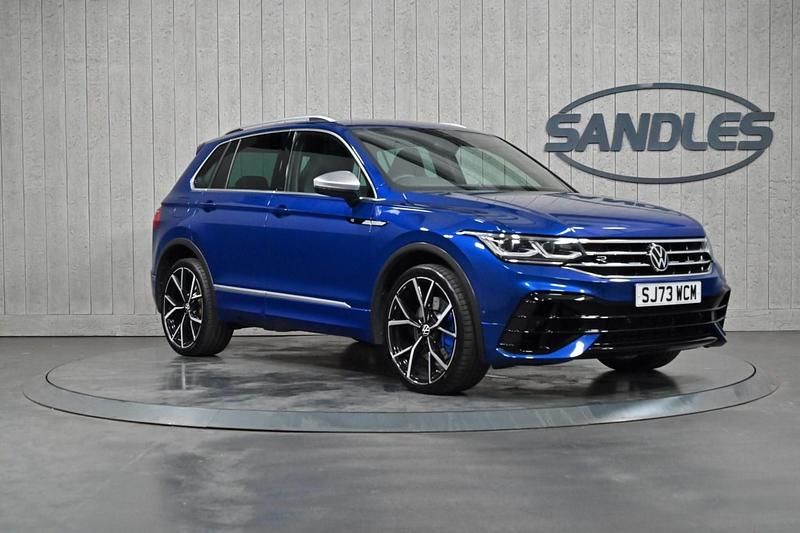 Blue Used 2023 VW Tiguan R SUV | £37,799 (Fair price) - Image 1/4
