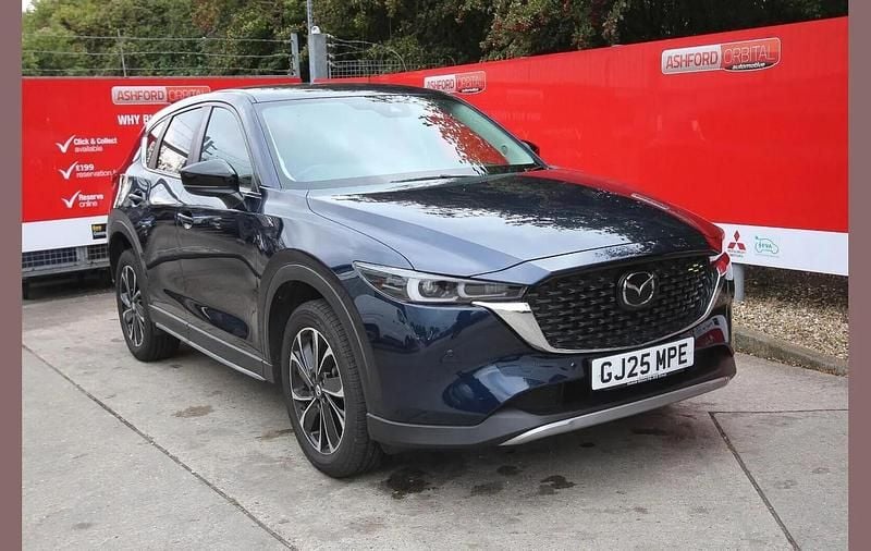 Blue Used 2025 Mazda CX-5 Newground SUV | £27,495 (Fair price) - Image 1/4