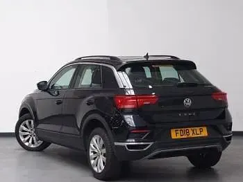 Used VW T-Roc SE 150 HP (110 kW) 2018 Black SUV