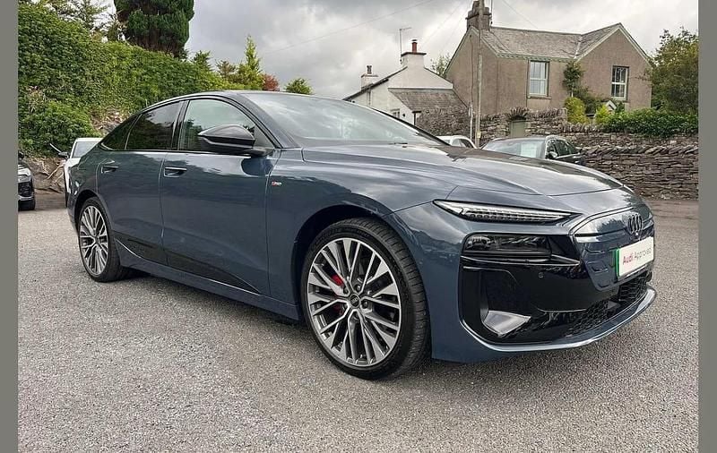 Blue Used 2025 Audi A6 e-tron Comfort Sedan | £51,995 (A bit pricey) - Image 1/4