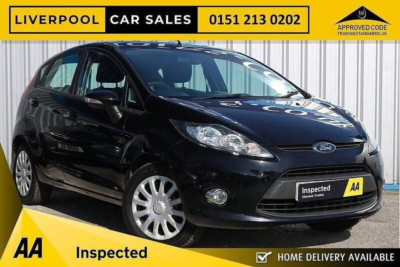 Used Ford Fiesta 70 HP (51 kW) 2012 Black Hatchback