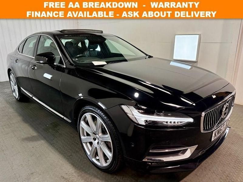 Black Used 2017 Volvo S90 Inscription Sedan | £15,895 (Expensive) - Image 1/4