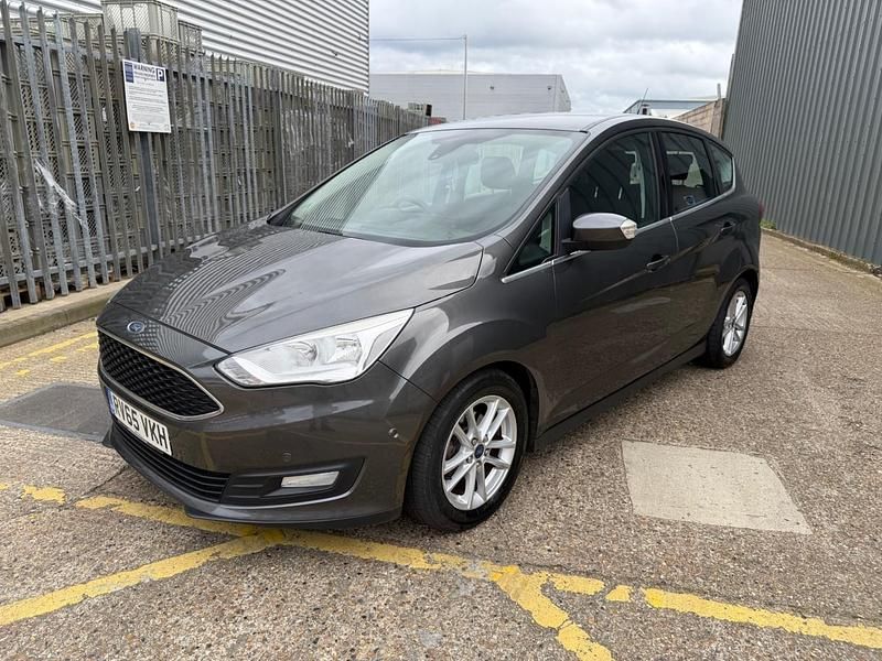 Used Ford C-MAX Zetec 125 HP (91 kW) 2015 Grey MPV