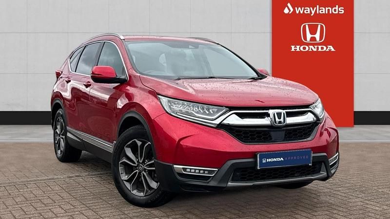 Used Honda CR-V Hybrid 184 HP (135 kW) 2021 Red SUV