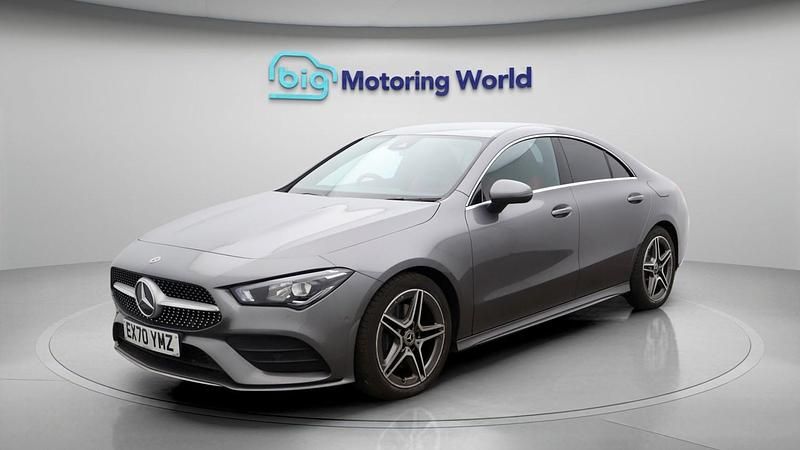 Used Mercedes CLA200 AMG line 161 HP (118 kW) 2020 Grey Coupe
