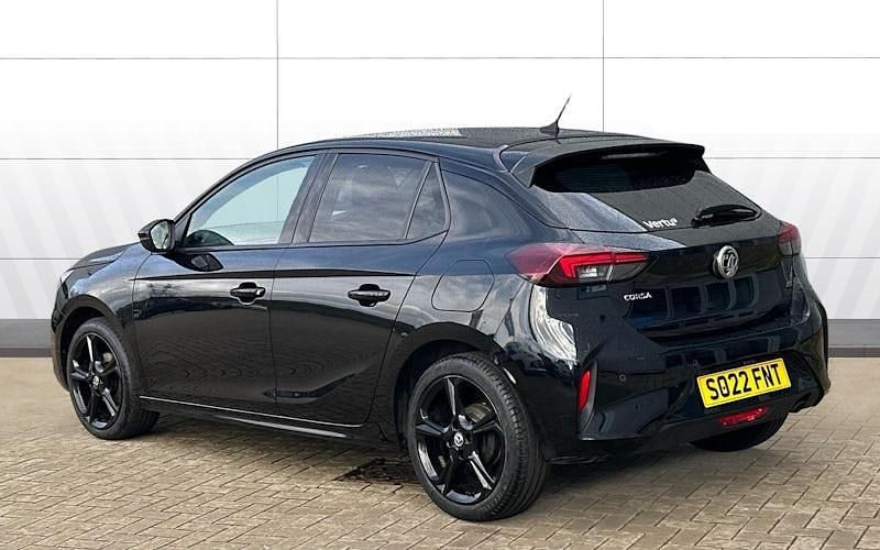 Used Vauxhall Corsa GS Line 75 HP (55 kW) 2022 Black Hatchback