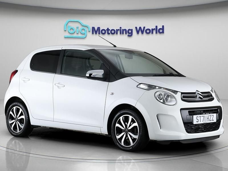 White Used 2021 Citroën C1 Shine Hatchback | £9,000 (Fair price) - Image 1/4