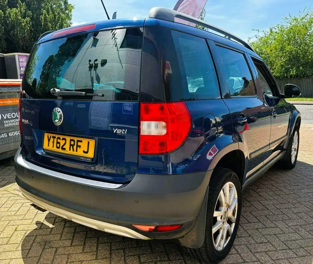 Used Skoda Yeti Elegance 140 HP (102 kW) 2012 Blue SUV