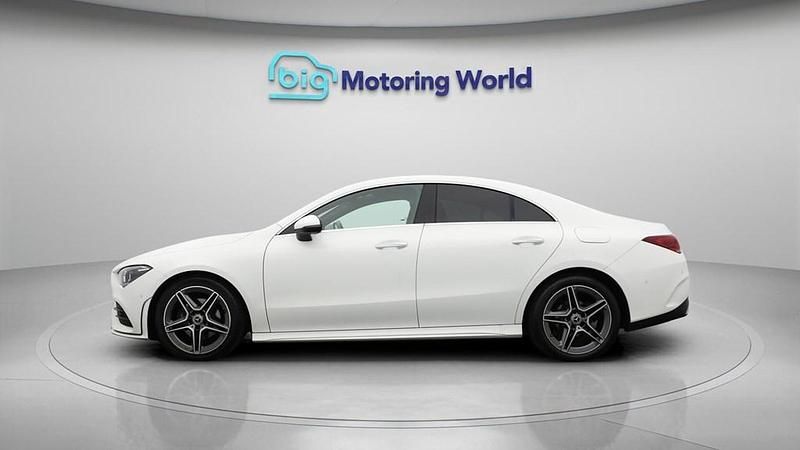 Used Mercedes CLA180 AMG line 136 HP (100 kW) 2022 White Sedan