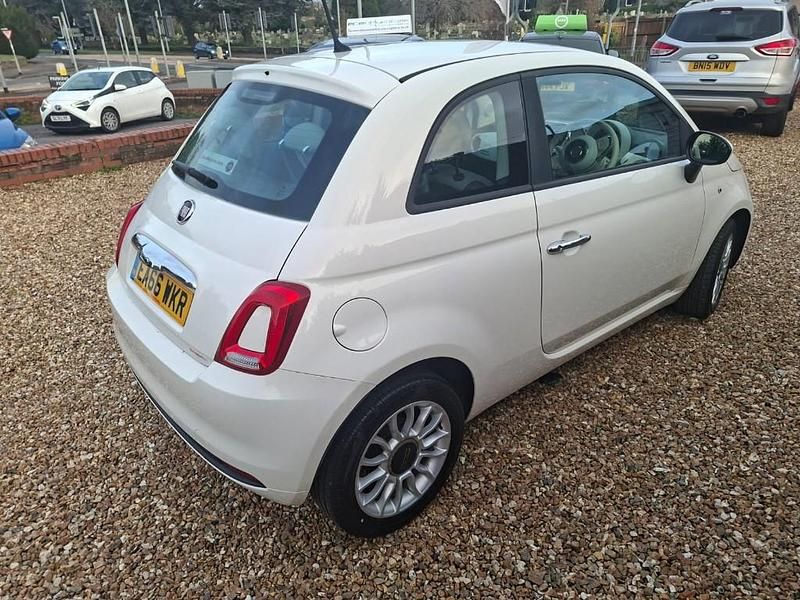 Used Fiat 500 Pop Star 2016 White Hatchback
