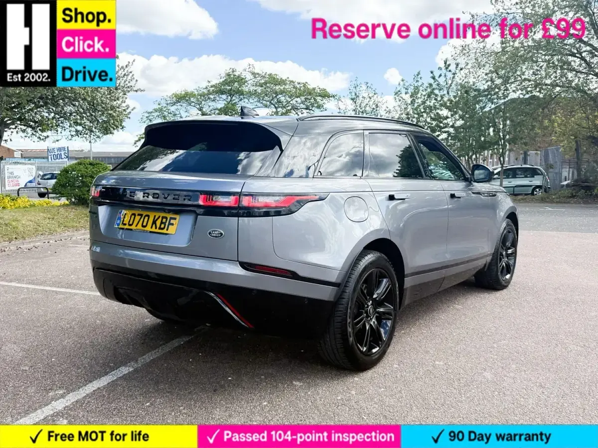 Usado Land Rover Range Rover Velar S 249 HP (183 kW) 2020 Cinzento SUV