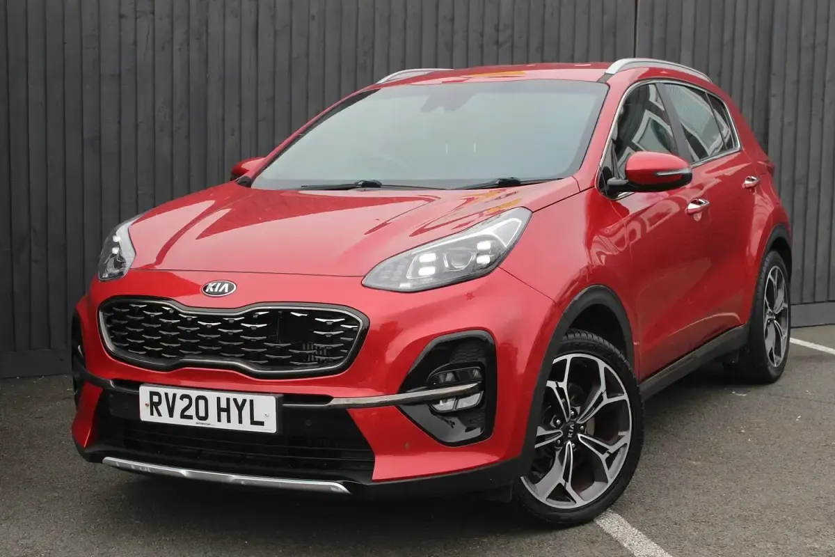 Used Kia Sportage GT-Line 174 HP (127 kW) 2020 Red SUV