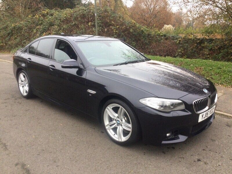 Black Used 2015 BMW 520 M Sport Sedan | £8,000 (Super price) - Image 1/4