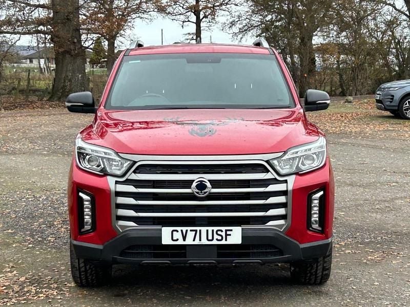 Used Ssangyong (KGM) Musso 181 HP (133 kW) 2021 Red Pickup